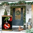 thumbnail image 3 of Christmas Monogram Letter S Garden Flag 12x18 Vertical Double Sided Winter Holiday Outside Decorations Burlap Family Last Name Initial Yard Flag, 3 of 6