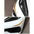thumbnail image 5 of TINKI Real Carbon Fiber Front Bumper Lip Corner Trim Strip Compatible with Chevrolet Corvette C8 Stingray 2020-2023, Front Lip Corner Decoration Strip Sticker, 5 of 12