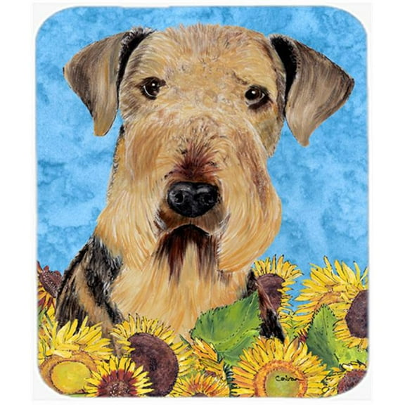 Airedale Mouse Pad, Hot Pad Or Trivet