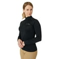 thumbnail image 2 of HORZE B Vertigo Nancy Womens Long Sleeve Half Zip Equestrian Training Shirt, 2 of 9