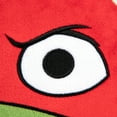 thumbnail image 4 of Paramount Nickelodeon TMNT Mutant Mayhem Raphael Nogginz Pillow Travel Throw Set, 100% Microfiber, 4 of 12