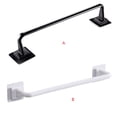 thumbnail image 4 of Estante de montaje en pared Bearachild para baño y barra de toallas Negro 24.5 cm, 4 of 6