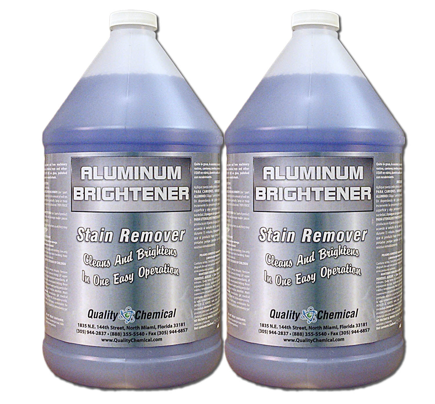 Aluminum Cleaner & Brightener & Restorer 2 gallon case