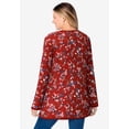 thumbnail image 2 of Woman Within Plus Size Long-Sleeve Crewneck Soft Waffle Knit Thermal Shirt, 2 of 6