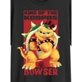 thumbnail image 5 of Super Mario, Men's & Big Men's Graphic Tee, Bowser, Sizes XS-3XL, 5 of 5
