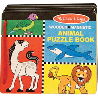 Melissa & Doug Animal Puzzle Book Printed Book 