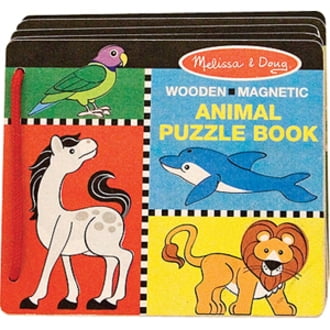 Melissa & Doug Animal Puzzle Book Printed Book Melissa & Doug Animal Puzzle Book Printed Book