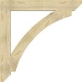 thumbnail image 3 of Ekena Millwork 6"W x 48"D x 48"H Thorton Slat Rough Sawn Bracket, Douglas Fir, 3 of 4