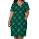 thumbnail image 3 of Diseños de jefe cuadrado: vestido de noche con bolsillo de ante azul verdoso vestidos de mujer para eventos especiales, 3 of 7