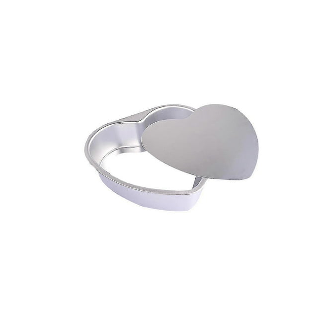 Aluminium Alloy Carbon Steel Removable Bottom Cake Pans Heart-shaped Cake Mold Q