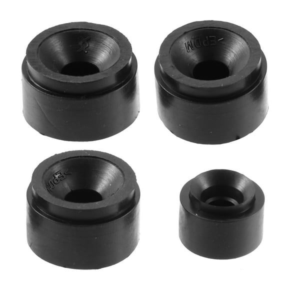 Unique Bargains 4 Pcs Hood Stop Cushion Bumper Rubber for Audi A6 2005-2016 for Audi Q3 Q5 A3 A4 07C103226 07C103226B