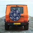 thumbnail image 6 of Sikiie Dragon PVC Leather Spare Tire Wheel Cover Spare Tire Cover, for Car Truck SUV Camper Trailer Universal Fit(14-17in)-17 inch, 6 of 6
