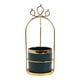 thumbnail image 3 of Organizador de Utensilios de cocina Perfecl Tarro Contenedor Estante Almacenamiento Borde Dorado, 3 of 7
