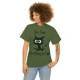 thumbnail image 4 of I'm Fine, Every Thing is Fine Unisex Heavy Cotton Tee, 4 of 9