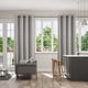 thumbnail image 4 of Blackout Curtains for Bedroom Soundproof Thermal Insulated Window Drapes Grommet Panels Noise Reducing Room Darkening Curtains for Living Room Nursery Home Theater, 4 of 6