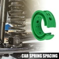 thumbnail image 2 of Unique Bargains 2pcs Green Car Coil Spring Buffer Springs Rubber Buffer Universal E Type Fit for Ford for Chevy, 2 of 6