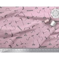 thumbnail image 2 of Soimoi Pink Japan Crepe Satin Fabric Square & Tools Hardware Fabric Prints By Yard 42 Inch Wide, 2 of 3