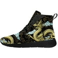 thumbnail image 3 of Aidianart Mens Dragon High Top Shoes High Top Sneakers Size 7, 3 of 5