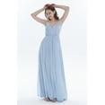 thumbnail image 4 of Women's Beach Wedding Periwinkle Blue Collection Bridesmaid Dress, 4 of 5