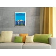 thumbnail image 4 of Mediterranean Cruises - Inexpensive Recreational Stays - Hamburg-American Line HAPAG - Vintage Ocean Liner Travel Poster by Albert Fuss c.1935 - Master Art Print (Unframed) 9in x 12in, 4 of 4