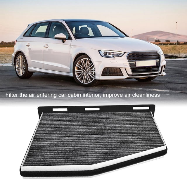 Filtro De Cabina, Filtro De Aire De Automóvil De Alta Eficiencia 1K1819653A Área De Filtrado Grande Para Automóvil
