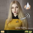 thumbnail image 6 of FAMETEK Star Trek The Next Generation Chirping Communicator Badge, TNG ComBadge Star Trek Memorabilia, Gifts and Collectibles, 6 of 7