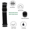 thumbnail image 3 of Bracelet de Montre, Bracelet de Montre de Sport de Remplacement, Bracelet de Remplacement de Sport de Tissage Réglable, Bracelet de Montre Intelligente Hommes Femmes pour Ajustement de Montre 2, 3 of 8