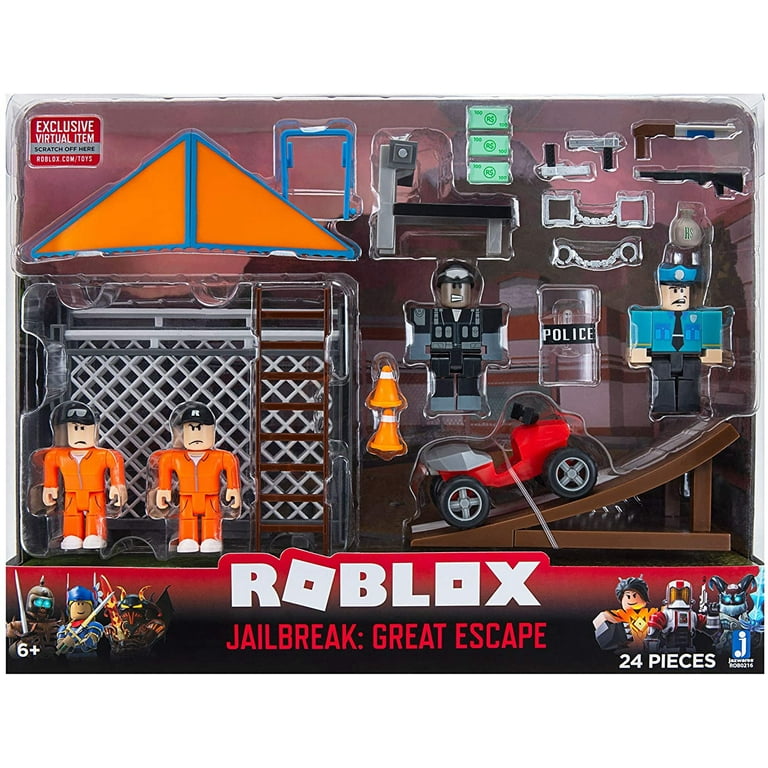 Jazwares Roblox Exclusive Toys: Mix & Match Jailbreak Great Escape