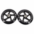 thumbnail image 3 of 2 Pcs Roue de Trottinette Pu Roue Silencieuse Patins à Roulettes Chariot Chariot Roue Translucide 145Mm*30Mm Shenzhuyue, 3 of 10