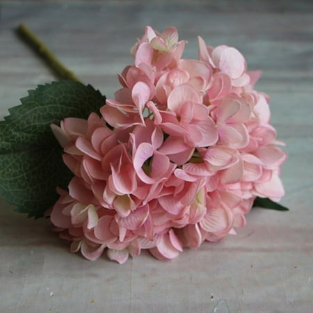 Silk Artificial Hydrangea Flower Bouquet Arrangement Home Wedding Christmas