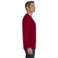 thumbnail image 3 of Gildan Heavy Cotton 5.3 oz. Long-Sleeve Men T-Shirt Cardinal Red X-Large, 3 of 3