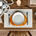 thumbnail image 7 of Smile Fall Pumpkin Maple Leaf Placemats 12 x 18 Set of 4 Thanksgiving Harvest Table Mat, 7 of 7