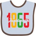 thumbnail image 3 of Inktastic 1865 Juneteenth Boys or Girls Baby Bib, 3 of 4