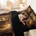 thumbnail image 4 of Feelyou Highland Cow Bedding Comforter Set 7 Pieces, Animal Queen Bedding Sets, 4 of 7