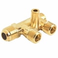 thumbnail image 3 of BTOER Copper Air Compressor Elbow 90 Degree Relief Threaded Pipe Air Pump Elbow Fittings For Oil Free Air Compressor Accessories, 3 of 9