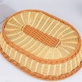 thumbnail image 3 of [] Bread Fruit Basket Hand-Woven Rattan Basket Storage Box Baskets for Organizing Vegetable Fruit Storage Box Organizer Eco-Friendly Rattan Basket, 3 of 6