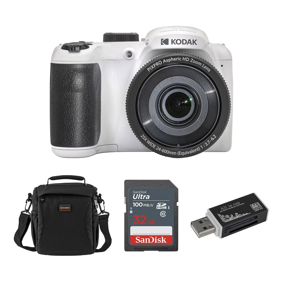 Kodak, Digital Camera, AZ421, 16MP 42X Optical Zoom - Walmart.com
