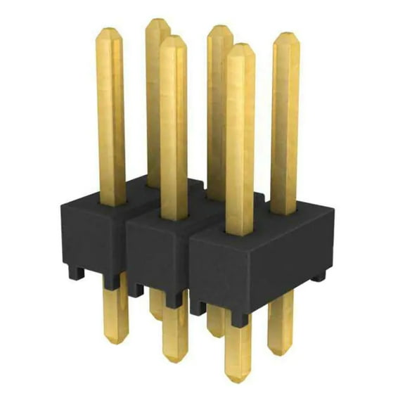 TSW-103-07-G-D Connector Header Through Hole 6 position 0.100 (2.54mm) :Rohs