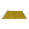 thumbnail image 2 of Ahgly Company Machine Washable Indoor Rectangle Oriental Yellow Industrial Area Rugs, 8' x 10', 2 of 4