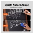 thumbnail image 2 of Chalkboard Sign Double Sided, 20x40 Freestanding Wood Chalk Board, Rustic Sandwich Board with Chalk & Eraser, Home Kitchen Wedding Menu Board, 2 of 7
