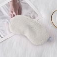 thumbnail image 2 of Ahabrexf Soft Soft Fabric Sleep Face Covering for Women Men - Satin Eye Face Covering for Sleeping, Breathable Travel Face Covering Shield, Soft Fabric Sleeping Blindfold for Home, 2 of 3