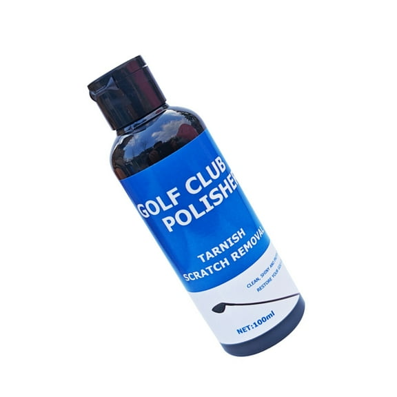 Jesscasday 100ml Golf Club Scratch Remover Professional Restorer Cleaning Solution Golf Club Head Cleaner Polisher Easy to Use