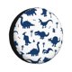 thumbnail image 1 of Balery Cute Cartoon Dinosaurs Cubiertas para Neumáticos - Protector Resistente para Neumáticos de Camioneta, SUV, Remolque, Camper y RV-17 inch, 1 of 6