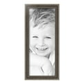 thumbnail image 2 of ArtToFrames 8" x 20" Antique Silver Picture Frame, 8x20 inch Silver Wood Poster Frame (WOM-4562), 4 Pack, 2 of 7