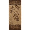 thumbnail image 3 of Emery, Kristin 12x24 Black Modern Framed Museum Art Print Titled - Leaves Choc Brown, 3 of 5