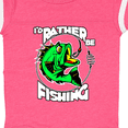 thumbnail image 4 of Inktastic I'd Rather Be Fishing Boys or Girls Baby Bodysuit, 4 of 5