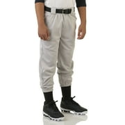 Athletic Works Youth Unisex Baseball/Softball Pants, Size S, Gray