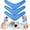 Blue, variant on 3 Pack Dog Ice Bandana Cooling Pet Bandana Dog Neck Cooler Breathable Dog Collar Bandanas Heat Dissipation Triangle Scarfs Pet Cooling Collars for Dog Cat Calming Hot Weather Summer