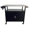 thumbnail image 2 of GRILL TABLE STL BLK/SLV (Pack of 1), 2 of 2
