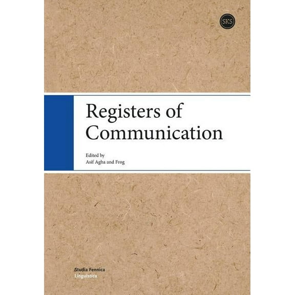 Registers of Communication, (Paperback)
